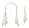 Ear Wrap Gold - Feather