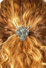 Hair Hook Dragon - Silver, Ponytail Holder