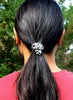 Hair Hook Rose - Silver,  Ponytail Holder