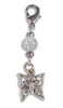 Charm Small Silver - Butterfly