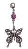 Charm Large Silver - Butterfly