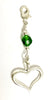 Charm Large Heart - Silver
