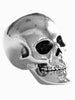 New! Dead Man's Skull Hair Bead - Silver
