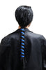 New! Ponytail Wrap Blue Holographic Leather - 12