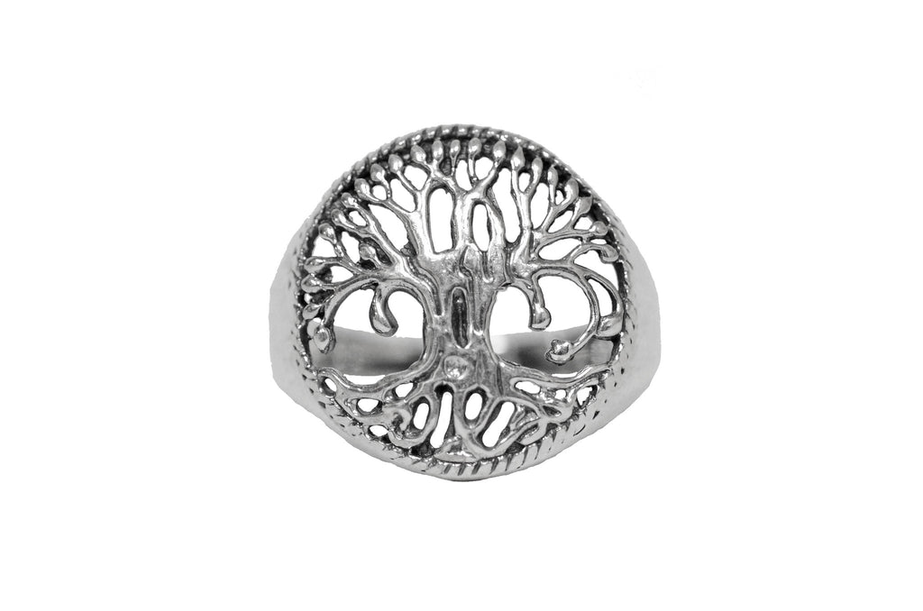 Enchanted Tree of Life Ring - Sterling Silver