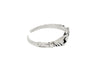 New! Claddagh Thin Band Toe Ring - Sterling Silver