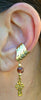 Ear Cuff With Charm Cross - Gold
