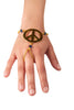 Finger Bracelet Gold - Peace