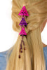 Hair Armor Triangle - Pink Purple Ponytail Holder