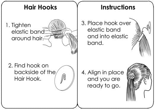 How to use Owl Hair Hook - Silver Diamond Accented Ponytail Holder Accessory step by step
