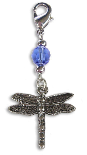 Charm Small Silver - Dragonfly