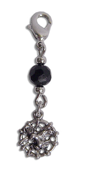 Charm Small Silver - Dream Catcher with Eagle