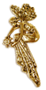 Hair Hook Gold - Fairy Ponytail Holder