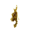 Hair Hook Dragon - Gold Ponytail Holder